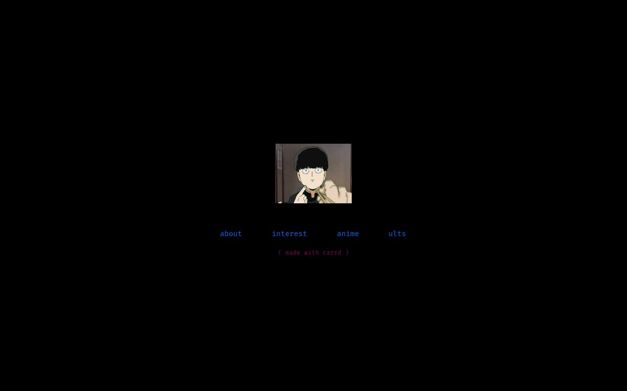 Carrd profile picture for @vasectomy